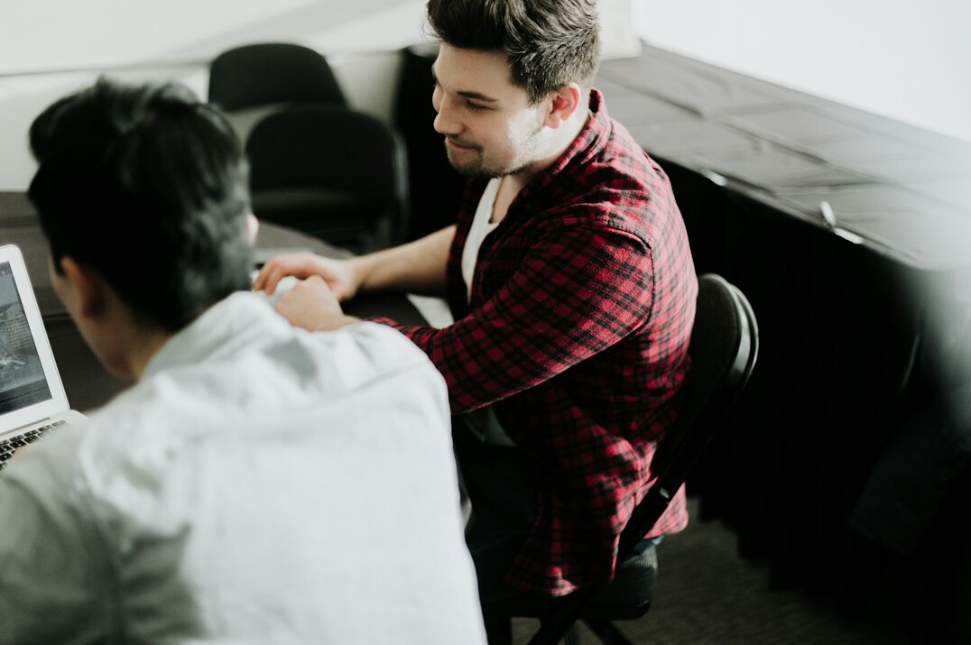 feedback session at work