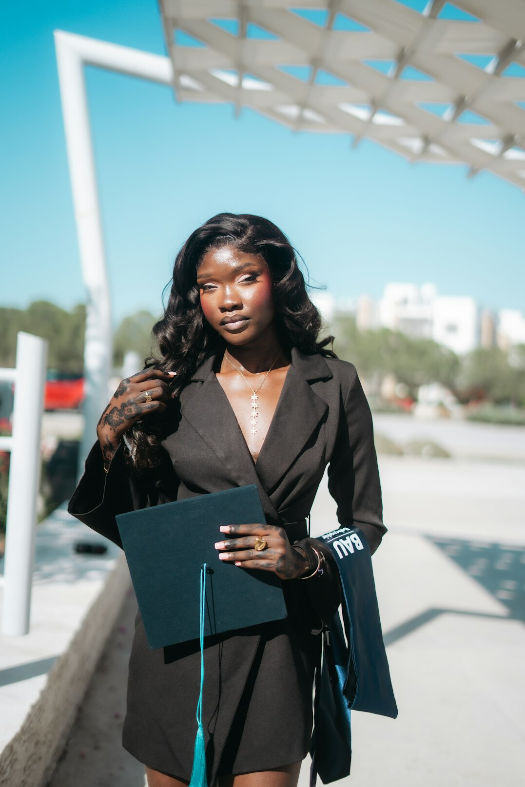professional achieving career goals