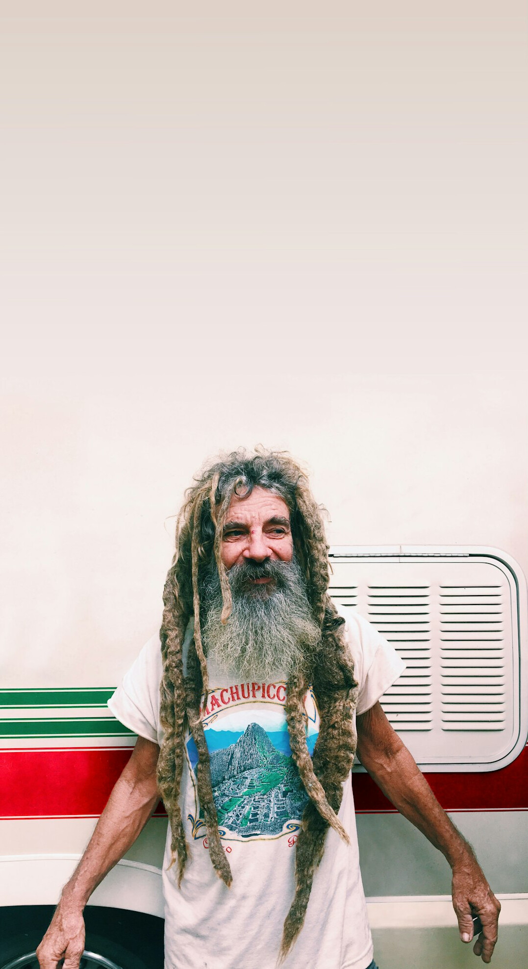 Portrait of a Brazilian man with a light beard